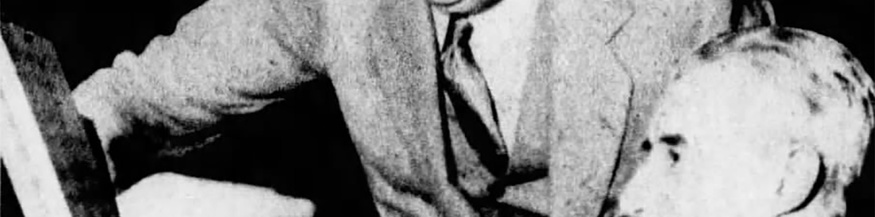 Maurice Ravel and Paul Whiteman, 1928