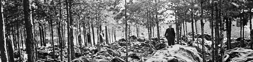 Tote Körper, Opfer aus den Konzentrationslager Belsen