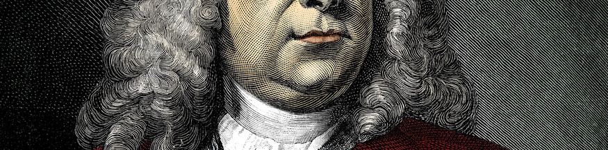 Georg Friedrich Händel, Kupferstich (Ausschnitt)