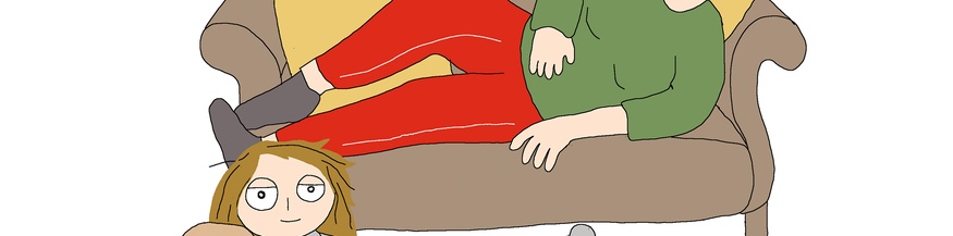 Illustration von Stefanie Sargnagel zu IOWA