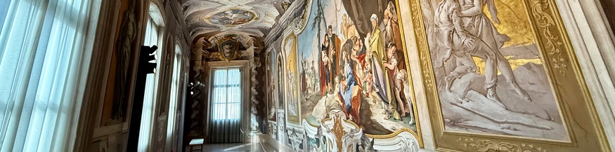 Wandgemälde in Udine