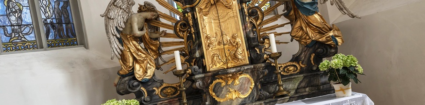 Tabernakel in einer deutschen Kirche