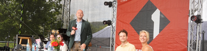 Das Rateteam des Ö1 Kulturquiz am Himmel in Wien