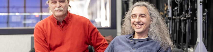 Blaue Stunde: Michael Fischer und Semier Insayif