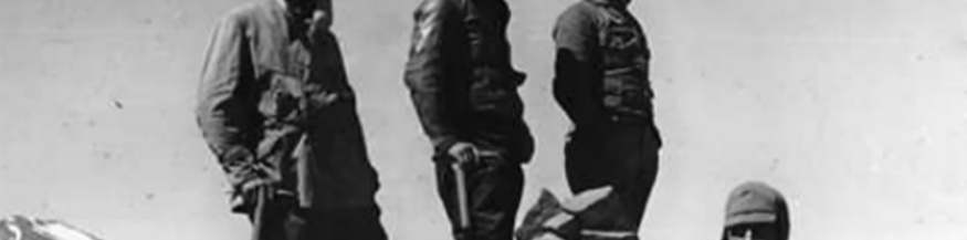 Erwin Hein, Gruppenfoto in den Anden, Archivaufnahme