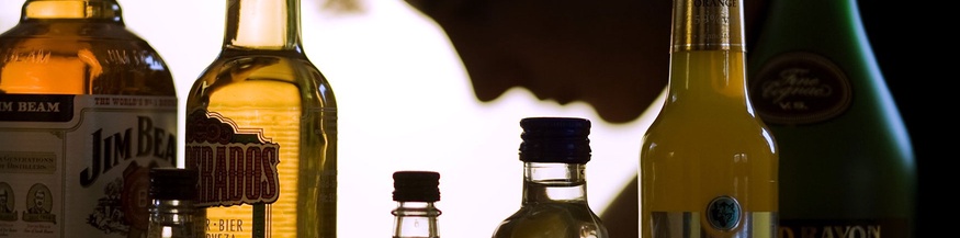 Alkoholflaschen
