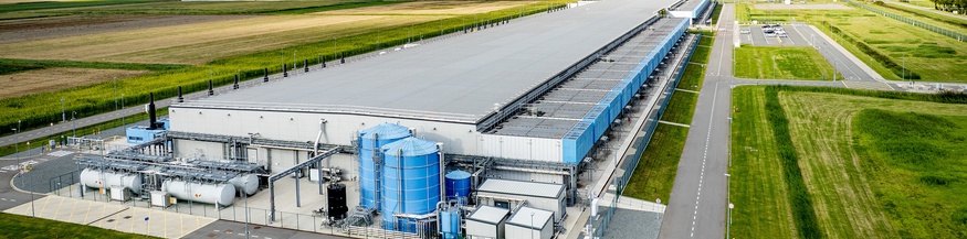 Ein Google-Datencenter in den Niederlanden