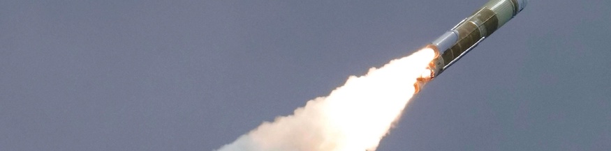 Start von Japans H3-Rakete Nr. 3 vom Tanegashima Space Center in Minamitane 