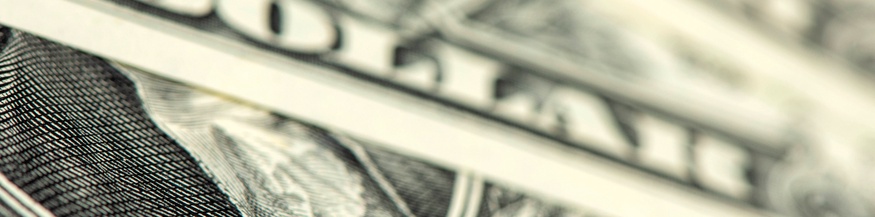 US-Dollarscheine in Nahaufnahme