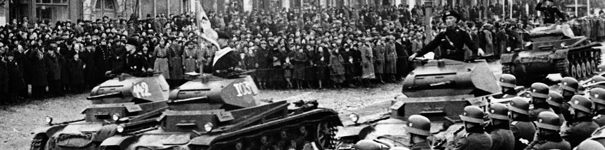 Deutsche Truppen in Iglau, Sudetenland 1938/39