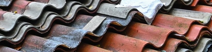 Bauabfall, Wellblechdächer