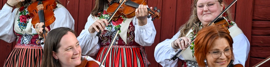 Traditionelle Musikgruppe in Schweden