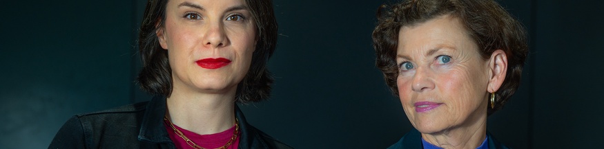 Didi Drobna und Renata Schmidtkunz