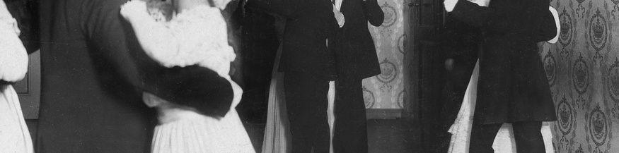 Paare beim Tanzunterricht, 1910