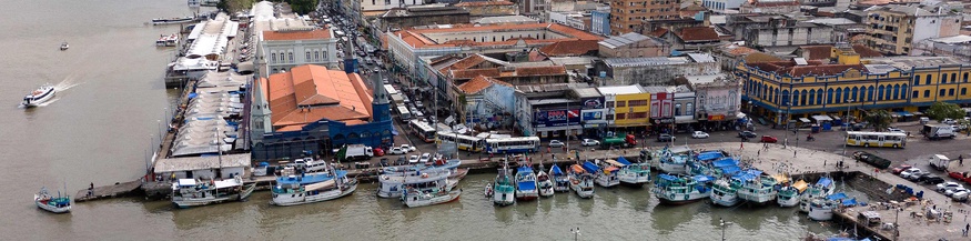 Blick auf den Markt Ver-o-Peso, Belem