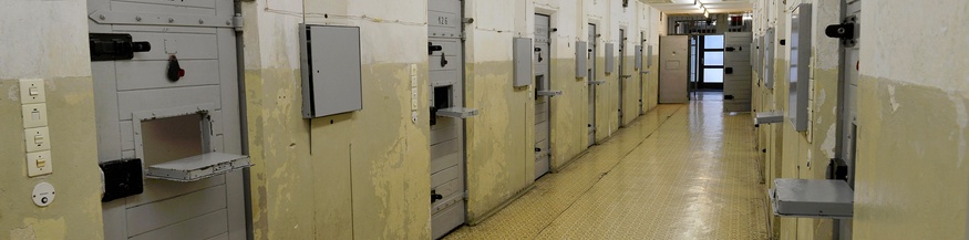 Gefängnisflur, Stasi-Gedenkstätte, Genslerstrasse, Berlin