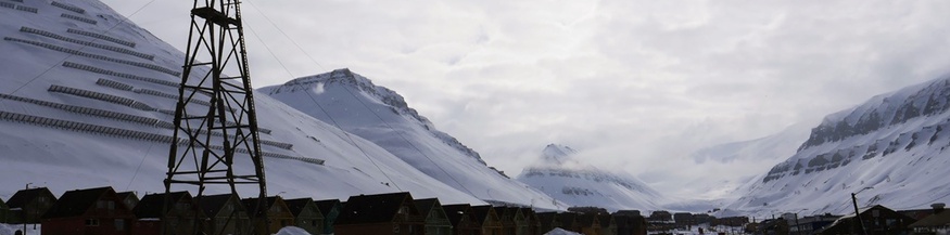 Schneelandschaft, Spitzbergen