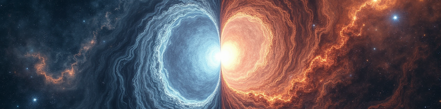 KI-generiertes Bild: Spiegeluniversum