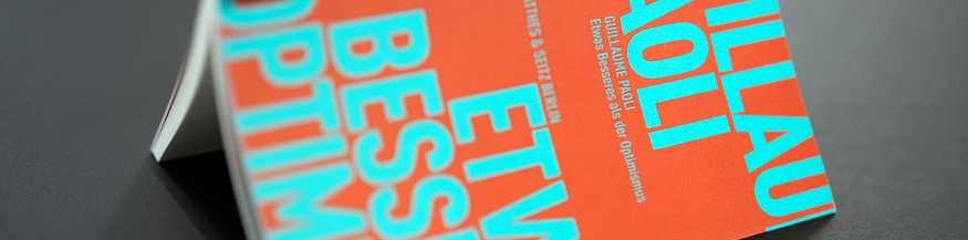Buch von Paoli "Etwas Besseres als der Optimismus"