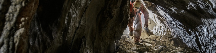 Erkundung einer Höhle