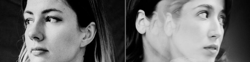 Porträts von Sophie Lindinger und OSKA 