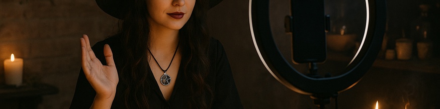 KI-GENERIERTES BILD KI-generiertes Bild zum Thema WitchTok