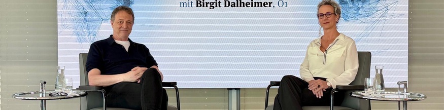 Misha Glenny mit Birgit Dalheimer