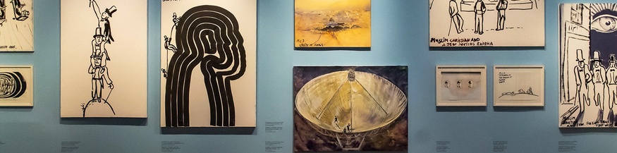 "A Muslim, a Christian, and a Jew", Ausstellungsansicht im Jüdischen Museum Wien