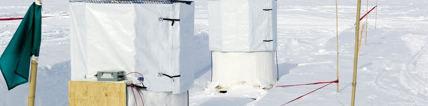 Ein Neutrino Observatorium am Nordpol.