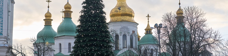 Christbaum in Kiev