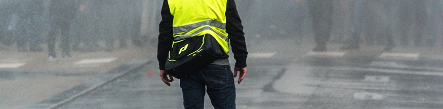 Ein Gelbwesten-Demonstrant