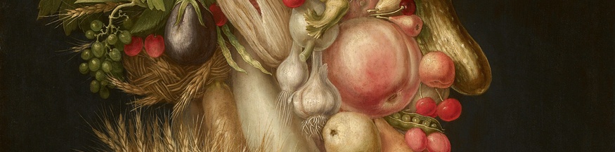 Giuseppe Arcimboldo (1526–1593): Der Sommer (Ausschnitt)