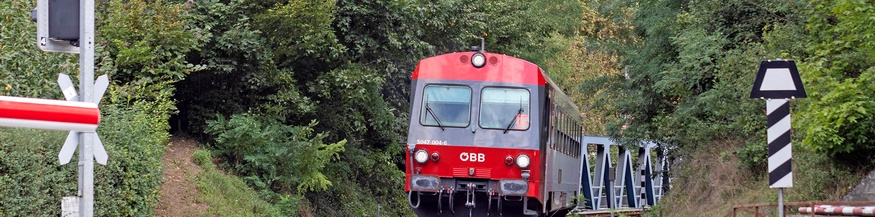 Kamptalbahn, Triebwagen, Rosenburg NÖ 