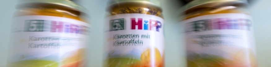 Babynahrung von Hipp in Gläschen