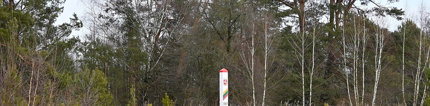 Grenze zwischen Polen und Litauen