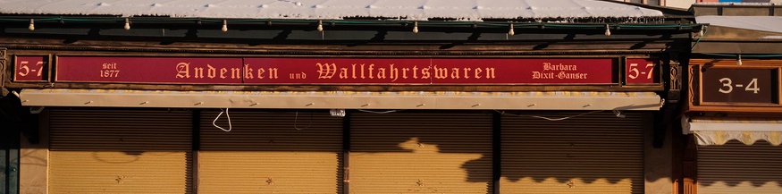 Andenkenstand in Mariazell