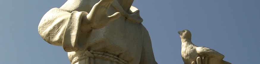 Statue von Franz von Assisi