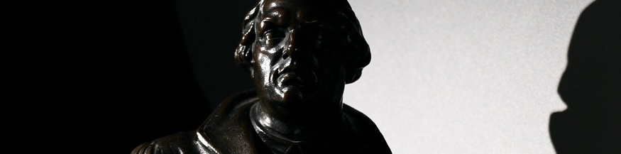Eine Büste von Martin Luther