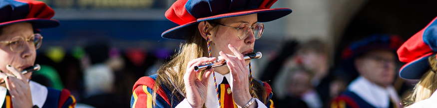 Karnevalmusik, Flötistin