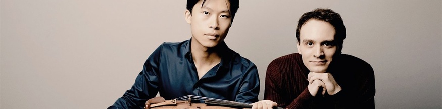 Geiger Kerson Leong und der Pianist Jonathan Fournel