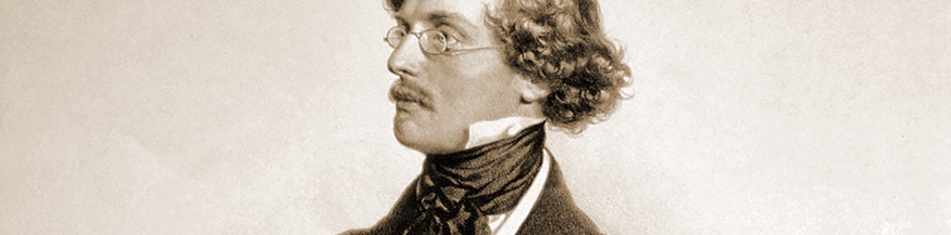 Alois Ander, Lithographie von Josef Kriehuber, 1849