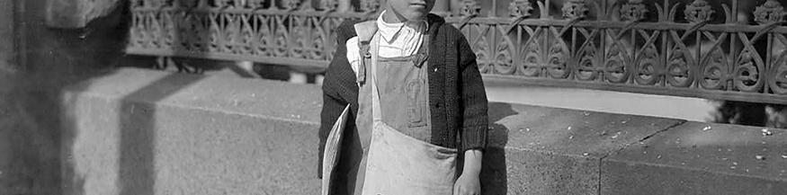 Kinderarbeit, historische Aufnahme