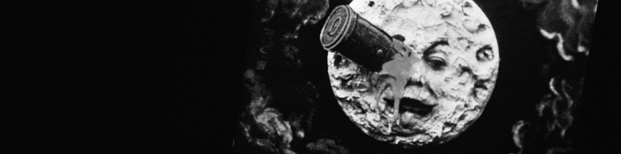 eine Szene aus "Le voyage dans la lune"