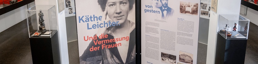 "Käthe Leicher und die Vermessung der Frauen", Ausstellungsansicht