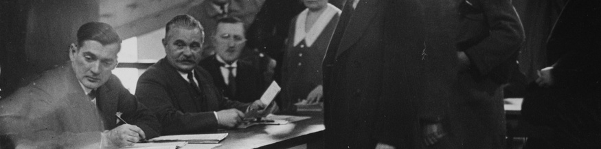  Wahlkommission bei der Nationalratswahl 1930