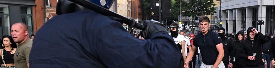 Unruhen und Polizei in Bristol, 2024