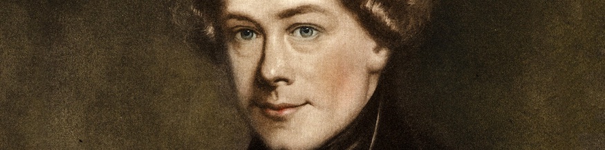 Joseph Lanner - Gemälde von Friedrich Krepp (Ausschnitt)