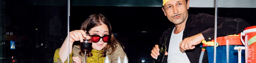 Stefanie Sargnagel und Gerald Votava