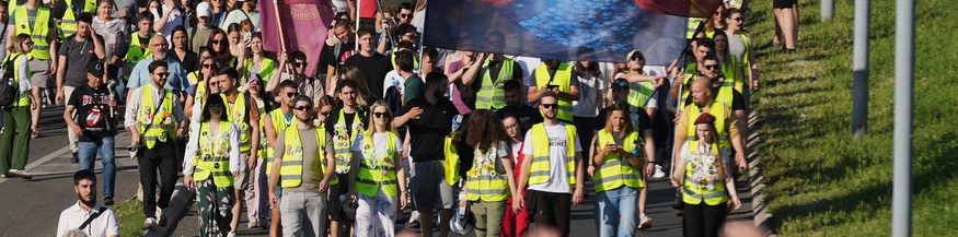 Protest in Serbien