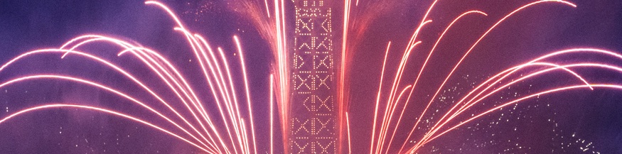 Feuerwerk am Eiffelturm